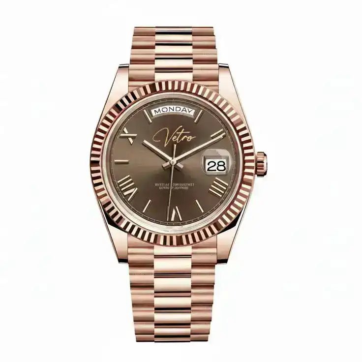Vetro® Hugo Cognac - Vetro Watches