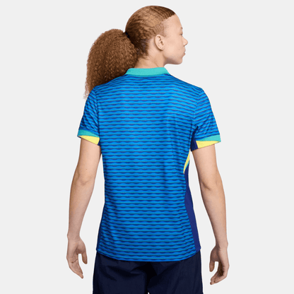 Camisa Feminina Seleção Brasileira 2024/25 Azul - Fábrica do Hexa - Mantos da Seleção 2026