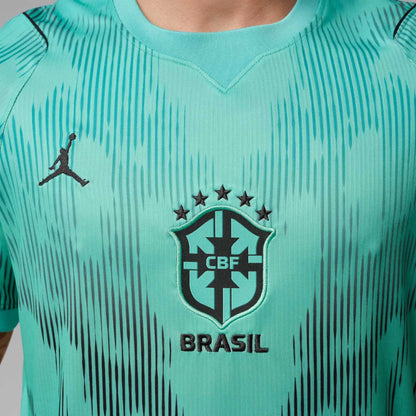 Camisa Oficial Seleção Brasileira 2026 - Goleiro Pro® - Fábrica do Hexa - Mantos da Seleção 2026