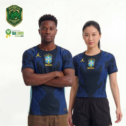 Camisa Oficial Seleção Brasileira 2026 - Jogador Pro® - Fábrica do Hexa - Mantos da Seleção 2026