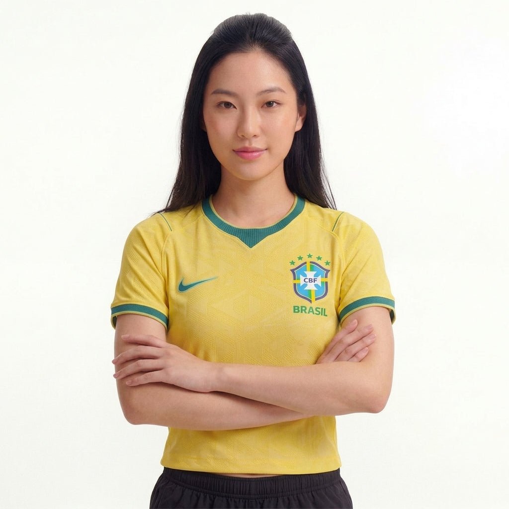 Camisa Oficial Seleção Brasileira 2026 - Jogador Pro® - Fábrica do Hexa - Mantos da Seleção 2026