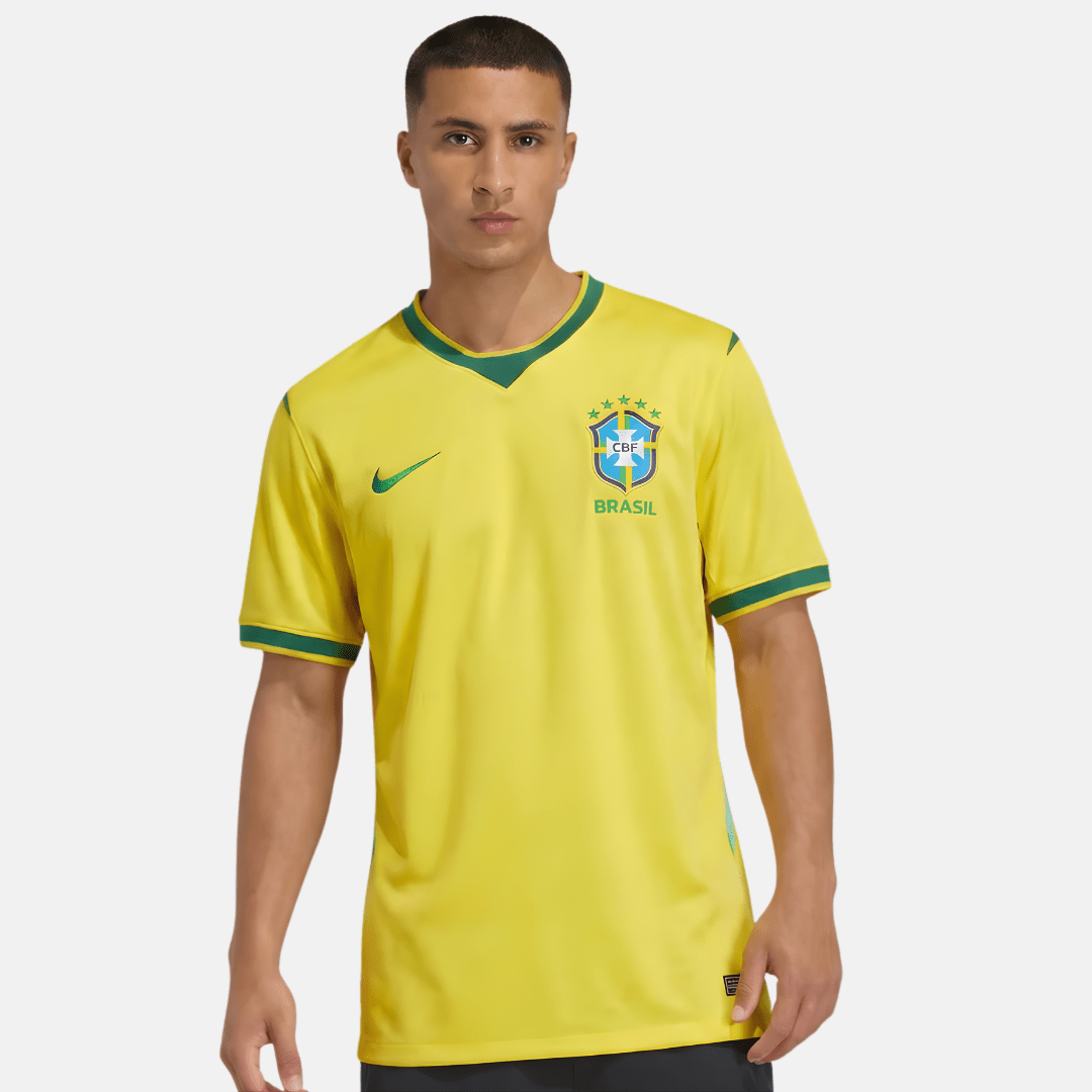 Camisa Seleção Brasileira 2026 Amarela - Fábrica do Hexa - Mantos da Seleção 2026