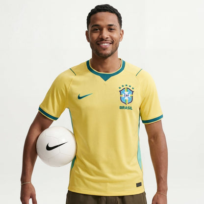 Camisa Seleção Brasileira 2026 - Torcedor Pro® - Fábrica do Hexa - Mantos da Seleção 2026