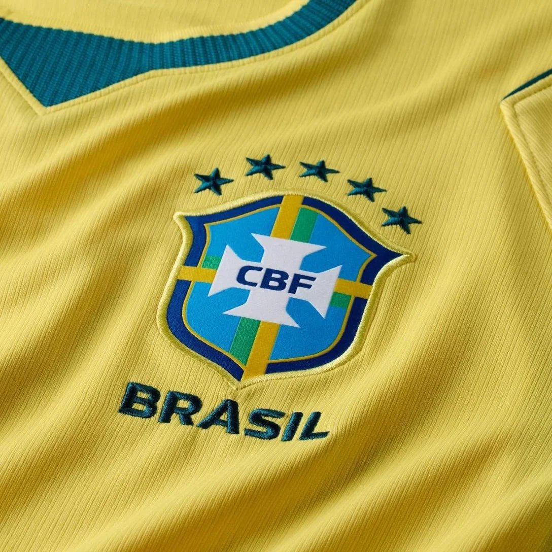 Camisa Seleção Brasileira 2026 - Torcedor Pro® - Fábrica do Hexa - Mantos da Seleção 2026