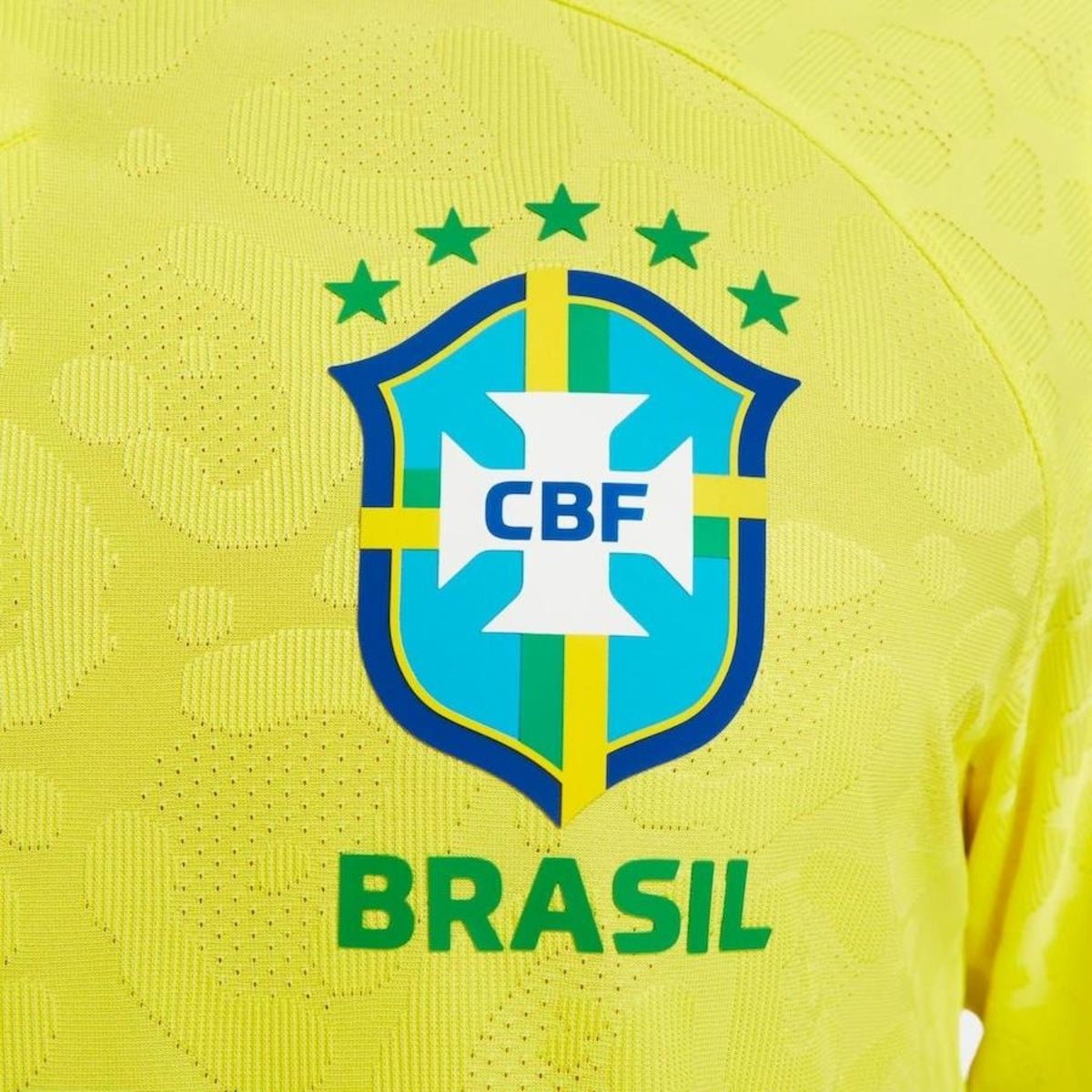 Camisa Seleção Brasileira Jogador 2022/23 Amarela - Fábrica do Hexa - Mantos da Seleção 2026