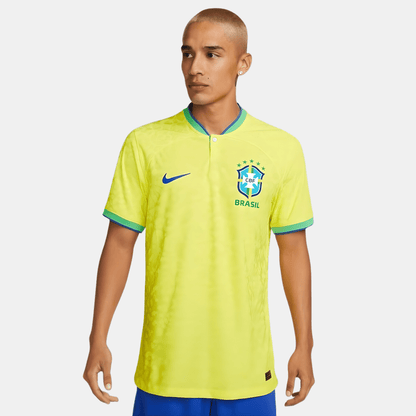 Camisa Seleção Brasileira Jogador 2022/23 Amarela - Fábrica do Hexa - Mantos da Seleção 2026