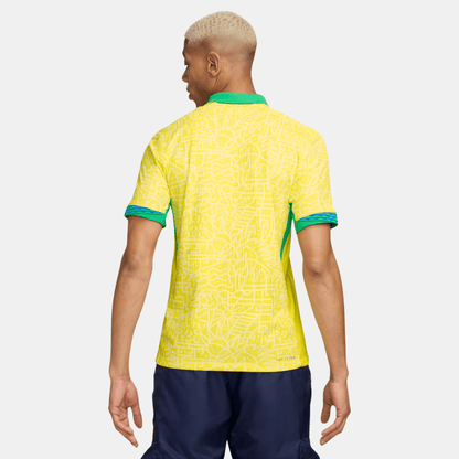 Camisa Seleção Brasileira Jogador 2024/25 Amarela - Fábrica do Hexa - Mantos da Seleção 2026