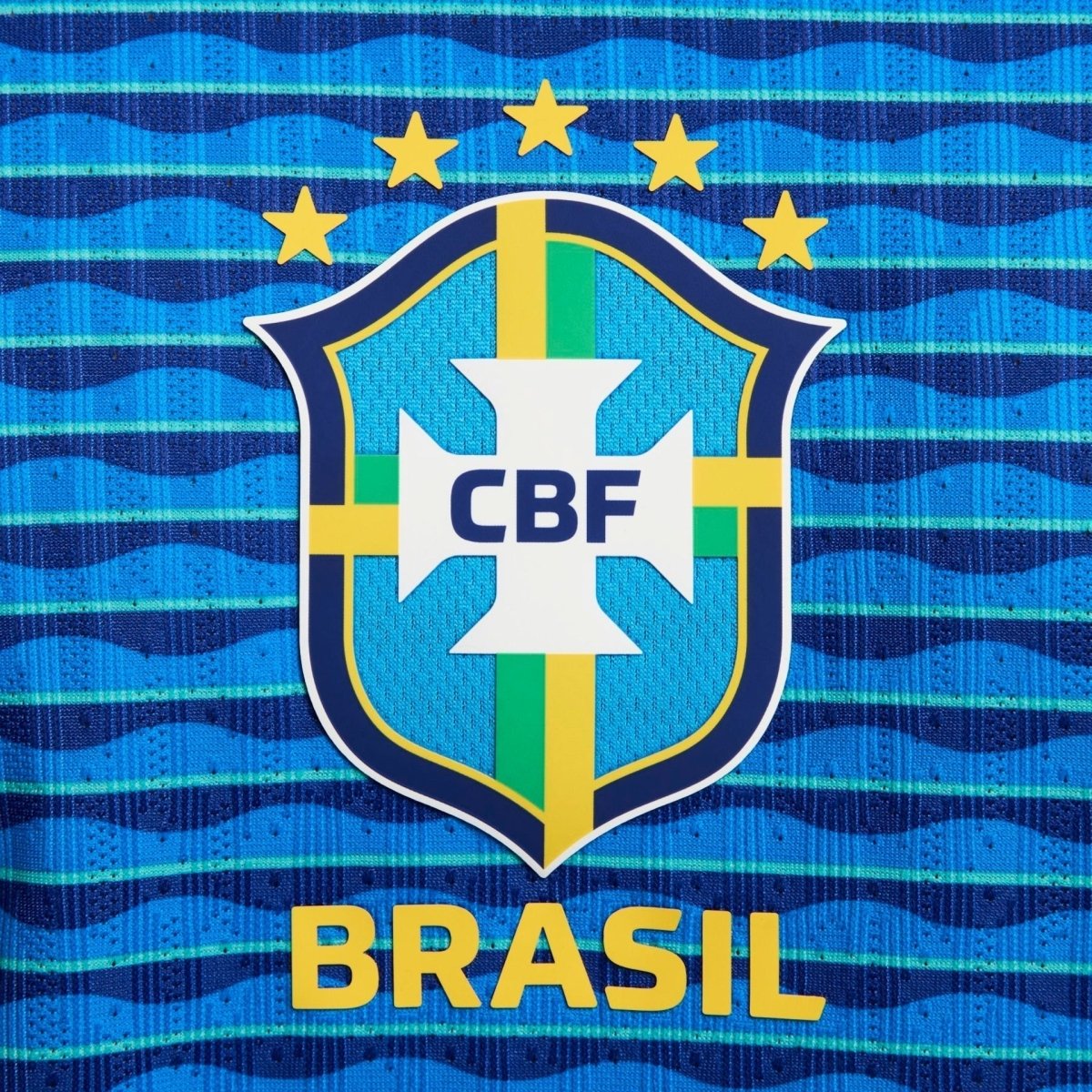 Camisa Seleção Brasileira Jogador 2024/25 Azul - Fábrica do Hexa - Mantos da Seleção 2026