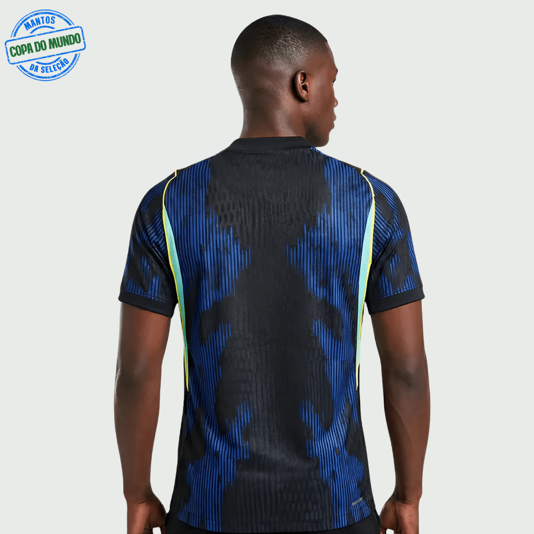 Camisa Seleção Brasileira Jogador 2026 Azul - Fábrica do Hexa - Mantos da Seleção 2026