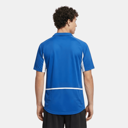 Camisa Seleção Brasileira Retrô 2002/03 Azul - Fábrica do Hexa - Mantos da Seleção 2026