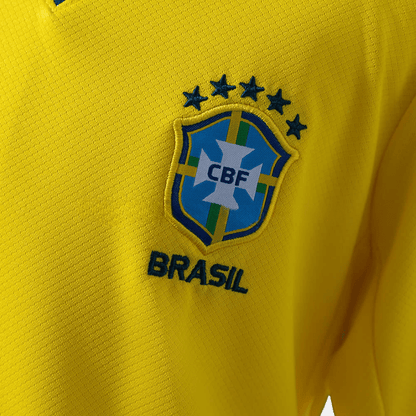 Kit Infantil Seleção Brasileira 2026/27 - Fábrica do Hexa - Mantos da Seleção 2026