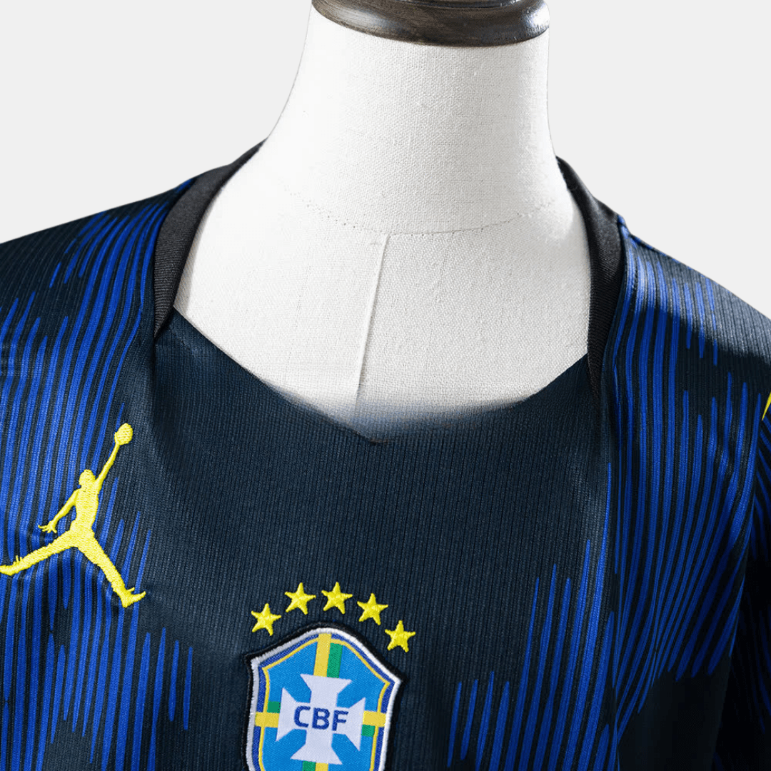 Kit Infantil Seleção Brasileira 2026/27 Away - Fábrica do Hexa - Mantos da Seleção 2026
