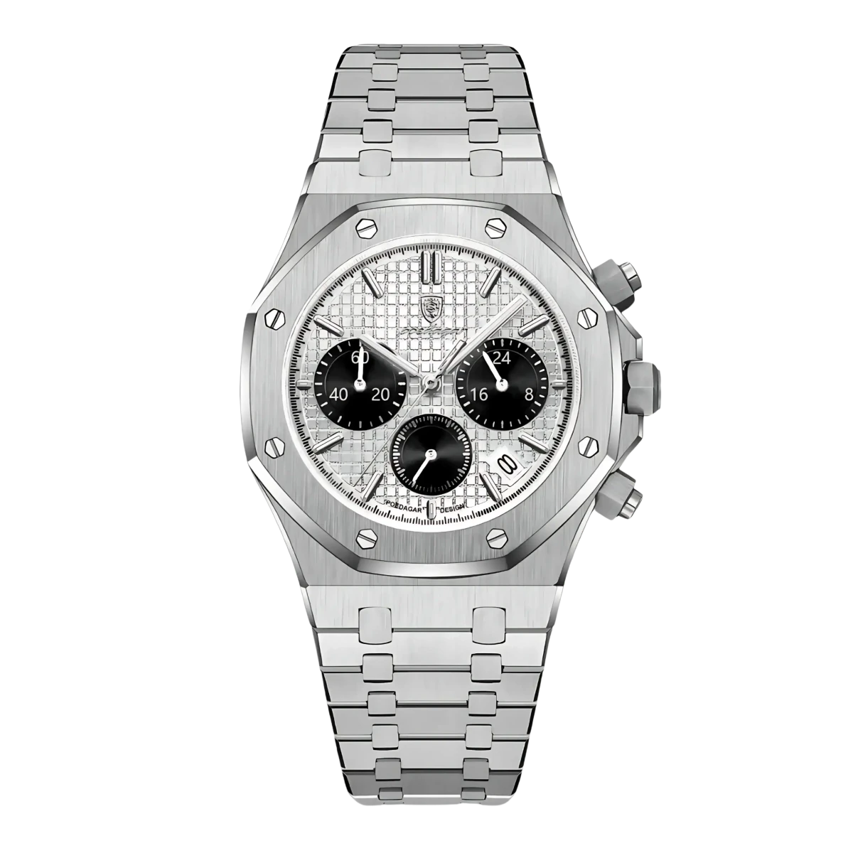 Vetro® Caligula Silver Ice - Vetro Watches