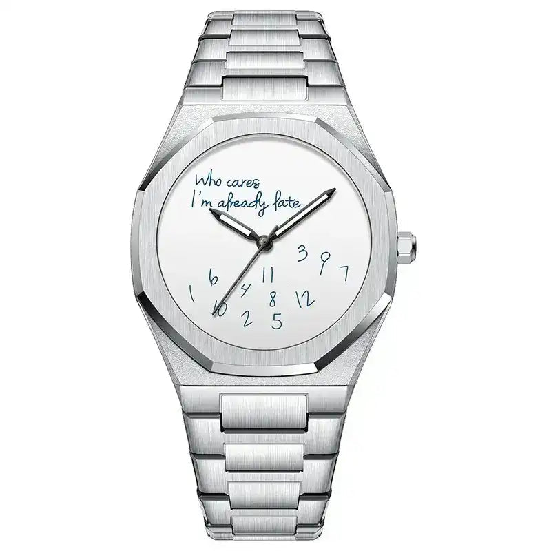 Vetro® "I'm Late" - Vetro Watches