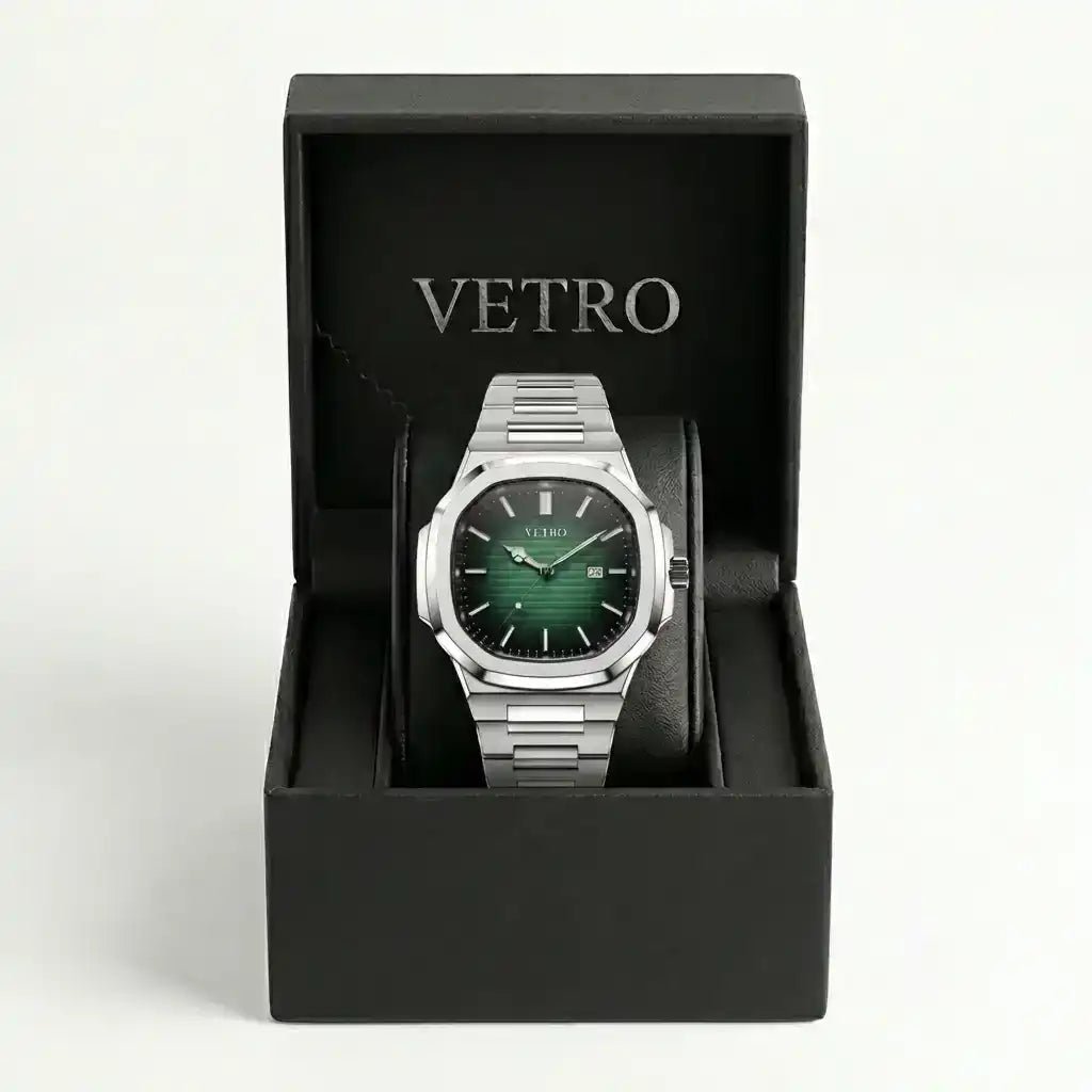 Vetro ® Nautilus Black - Vetro Watches