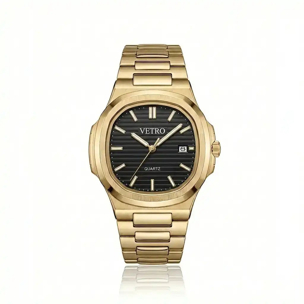 Vetro® Nautilus Golden Obsidian - Vetro Watches