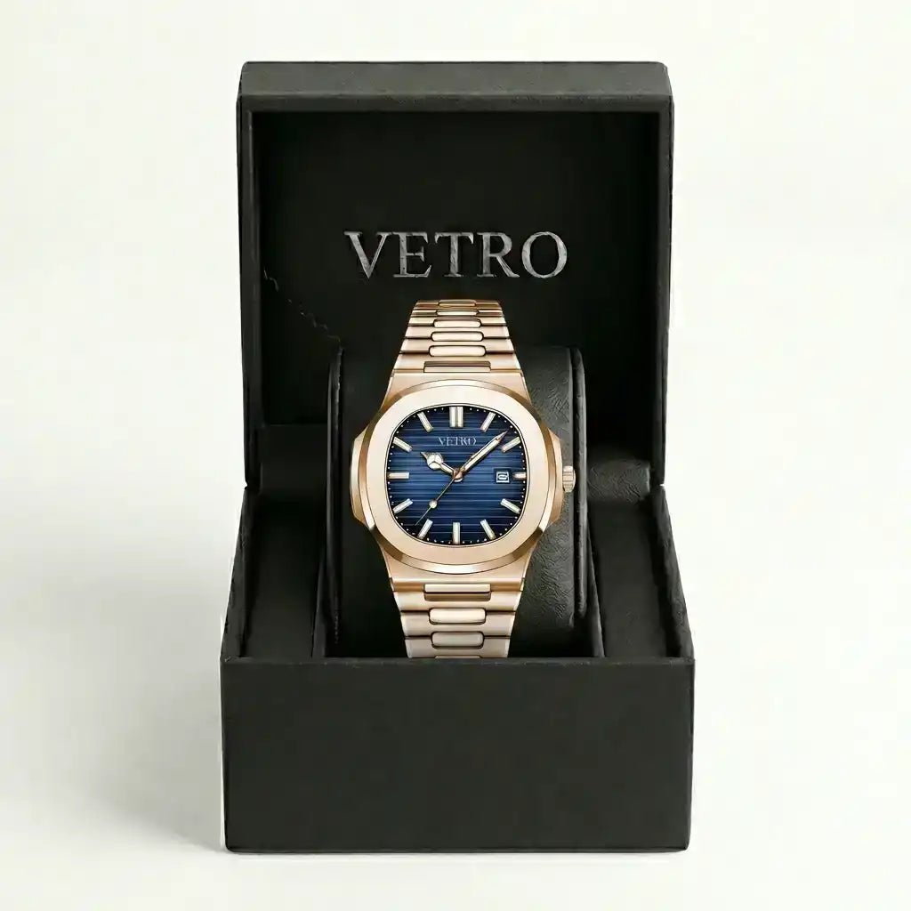 Vetro® Nautilus Golden Obsidian - Vetro Watches