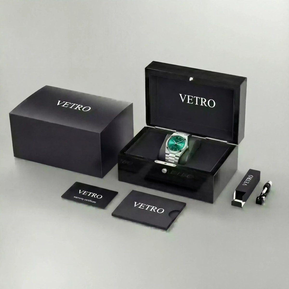 Vetro® Olympian Black - Vetro Watches
